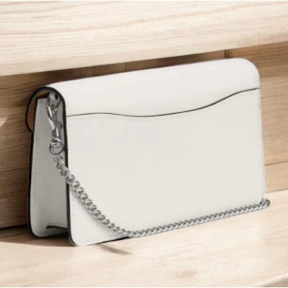 NWT Coach CX245 Tabby Chain Clutch Bag With Pave Crystals - Picture 2 of 13